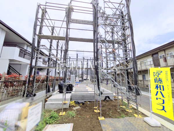 ≪A号棟　外観≫主寝室は南面に面した7.5帖の陽だまりスペース♪【府中市本宿町４丁目】