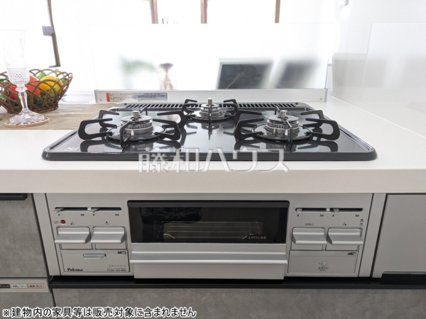 キッチンコンロ・グリル　【グランシャトレ松尾】