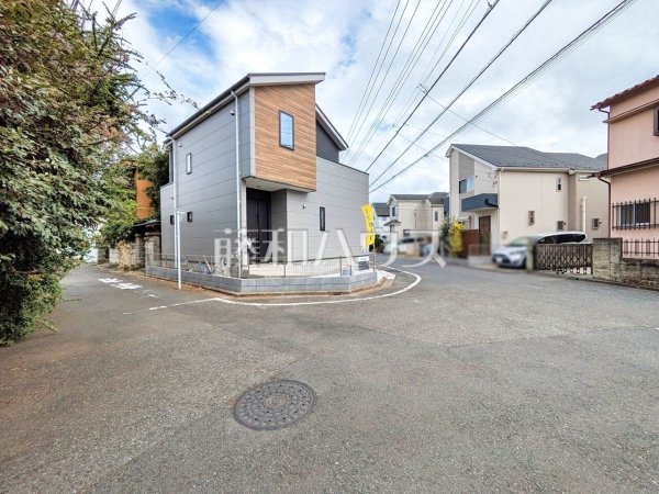 接道状況および現場風景　【西東京市芝久保町１丁目】