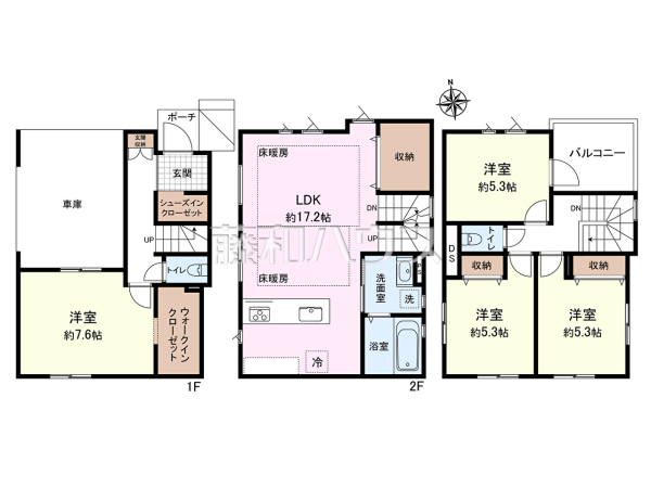 間取図　【板橋区赤塚新町１丁目】