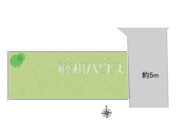 全体区画図　【国分寺市西元町３丁目】