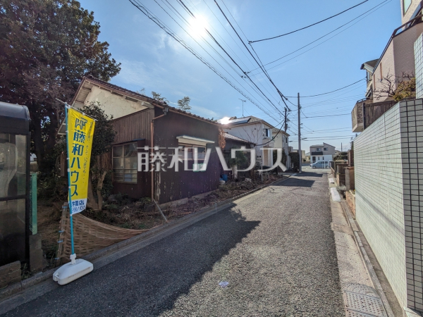 接道状況および現場風景　【練馬区大泉学園町５丁目】