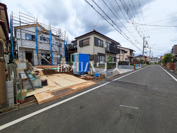 接道状況および現場風景　【狭山市狭山台４丁目】