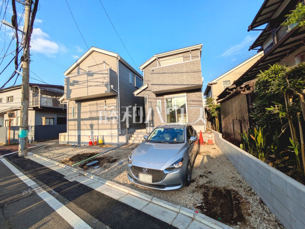 接道状況および現場風景　【府中市晴見町３丁目】