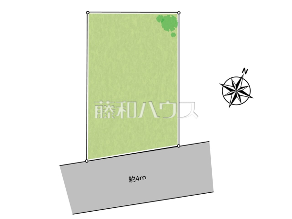 全体区画図　【日野市多摩平５丁目】
見学はしたいけど、なかなか時間が取れない…そんな方に出勤前や仕事終わりにマイホームを見学できるサポートをいたします。　