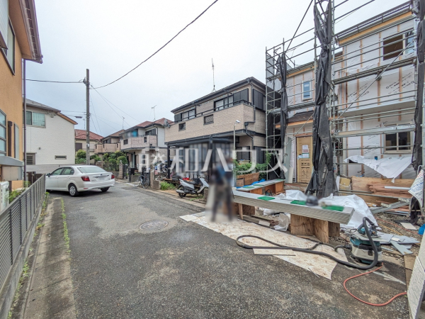 接道状況および現場風景　【国分寺市西町５丁目】
