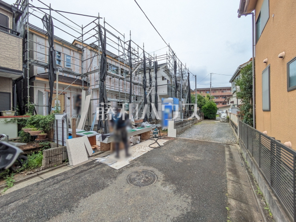 接道状況および現場風景　【国分寺市西町５丁目】