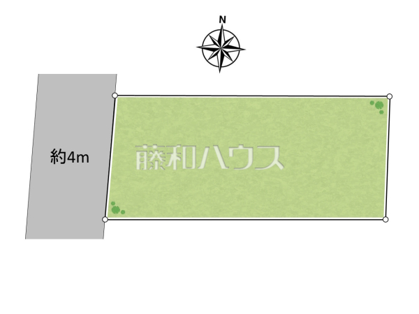 全体区画図　【小平市津田町２丁目】