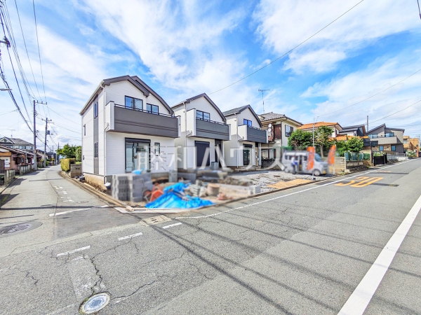 接道状況および現場風景　【昭島市緑町２丁目】