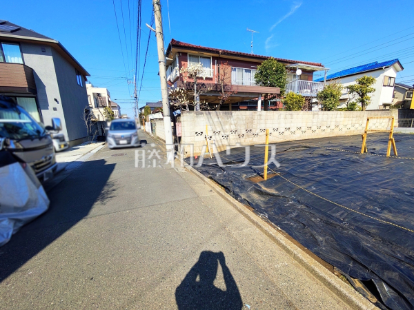 接道状況および現場風景　【国分寺市本多４丁目】
