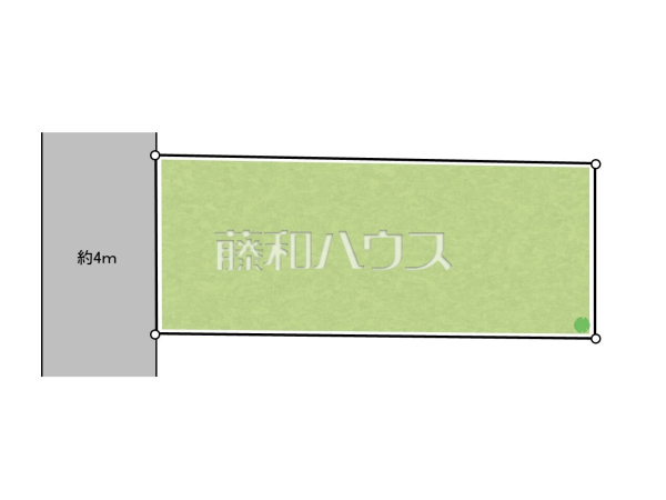 全体区画図　【国分寺市本多４丁目】