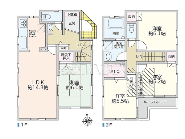 間取図　【練馬区三原台２丁目】