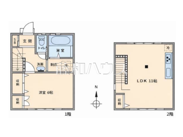 間取図　【練馬区貫井５丁目】