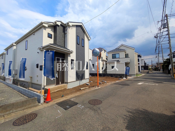 接道状況および現場風景　【東大和市中央４丁目】