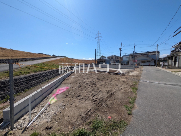 接道状況および現場風景　【春日井市上条町９丁目】