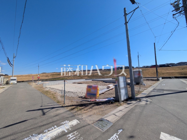 接道状況および現場風景　【春日井市上条町９丁目】