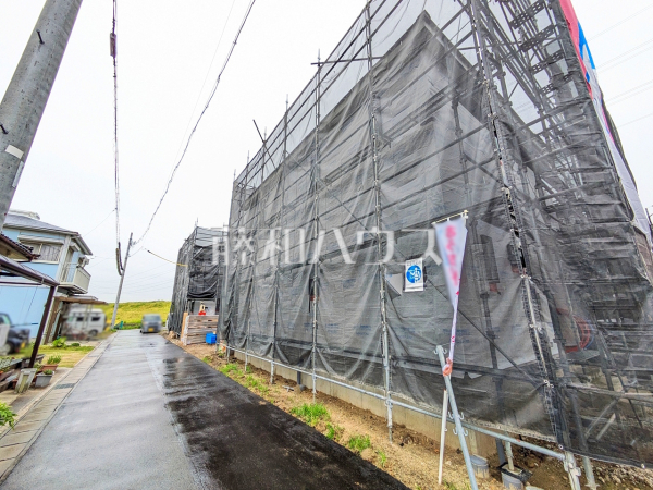 接道状況および現場風景　【春日井市上条町９丁目】