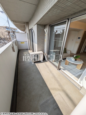 バルコニー　【セルテシティオ世田谷烏山】