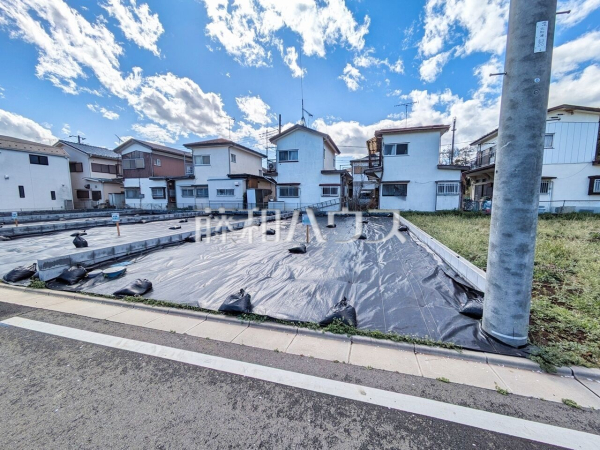1号地　現地写真　【所沢市大字北秋津】