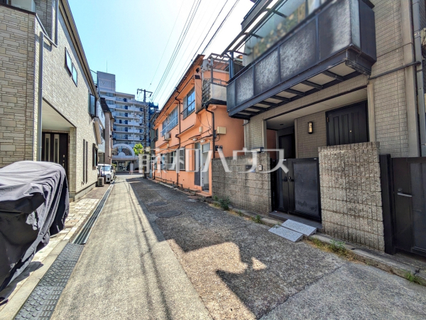 接道状況および現場風景　【和光市白子３丁目】