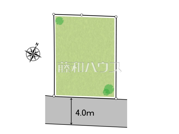 区画図　【八王子市片倉町】