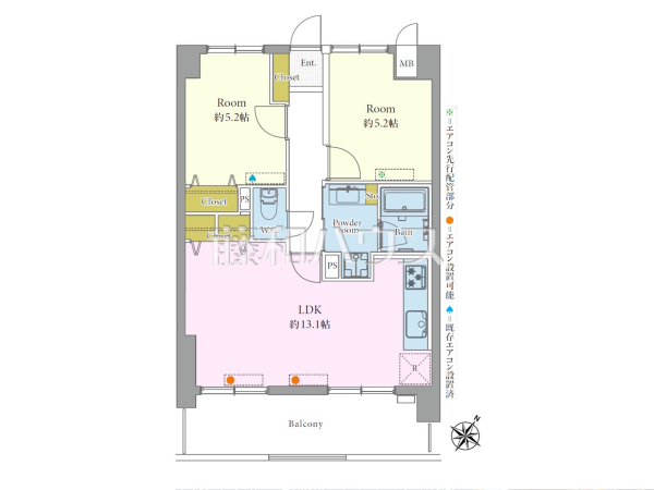間取図　【ダイナコート吉塚】