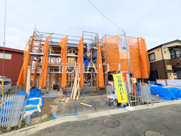 ≪現地外観≫京王線「飛田給」駅 徒歩12分！全２棟の新築分譲住宅が誕生します☆【府中市押立町２丁目】