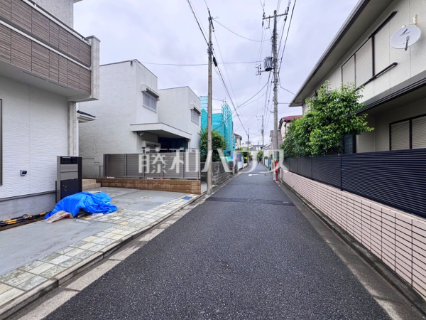 接道状況および現場風景　【杉並区久我山５丁目】