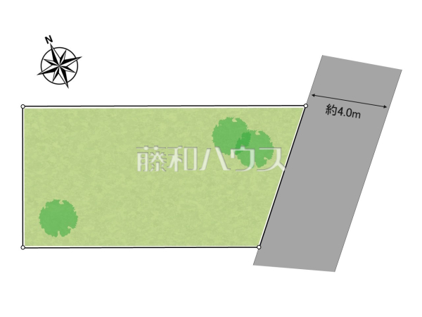 区画図　【西東京市芝久保町５丁目】