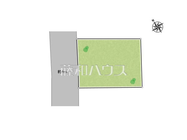 全体区画図　【立川市高松町１丁目】