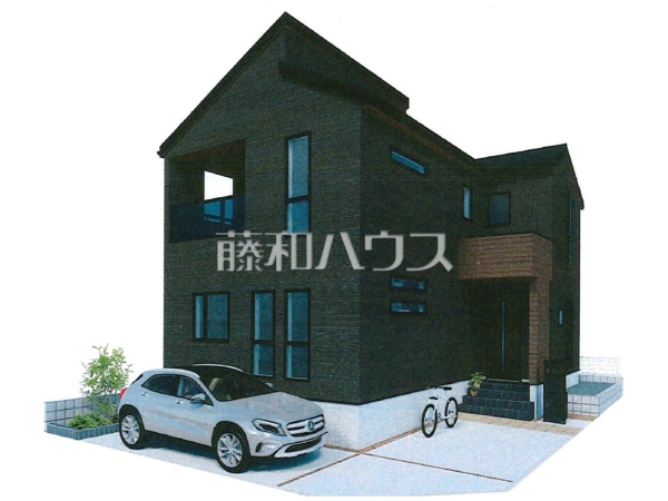 完成予想図（外観）　【所沢市榎町】