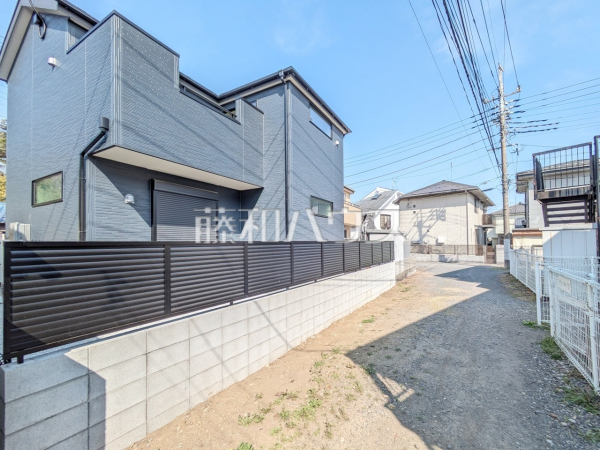 接道状況および現場風景　【昭島市東町５丁目】