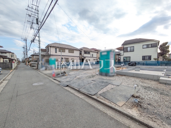 接道状況および現場風景　【立川市栄町２丁目】