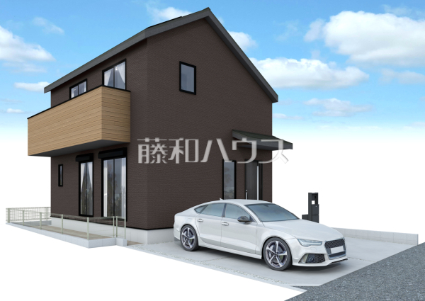 1号棟　完成予想図（外観）　【立川市栄町２丁目】