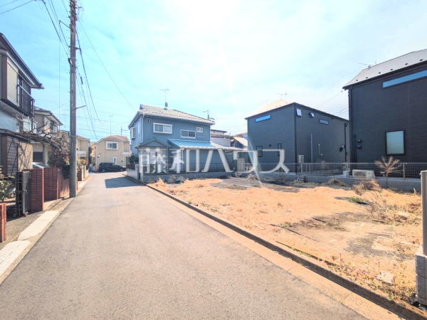 接道状況および現場風景　【東大和市高木２丁目】