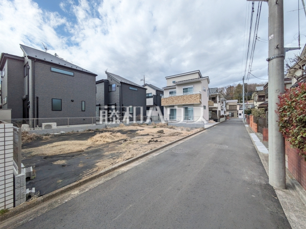 接道状況および現場風景　【東大和市高木２丁目】