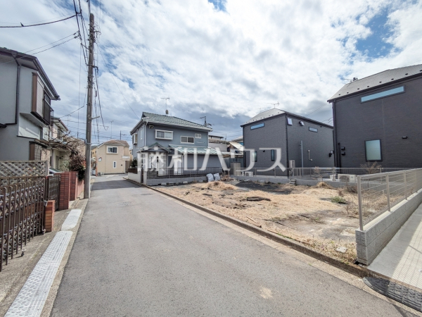 接道状況および現場風景　【東大和市高木２丁目】