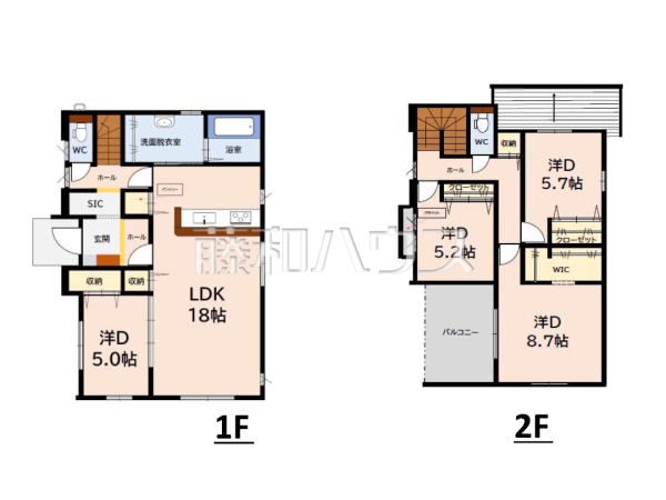 間取図　【福岡市東区塩浜１丁目】