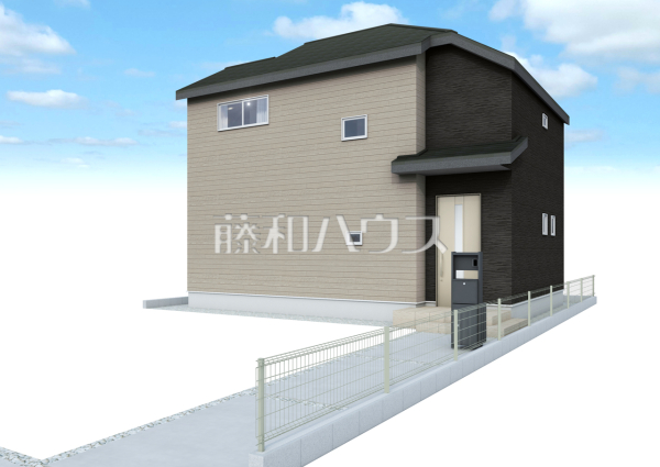 3号棟　完成予想図（外観）　【立川市栄町２丁目】