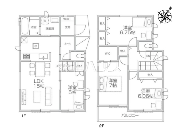 間取図　【所沢市緑町１丁目】 周辺環境はもちろん、日当たりや設備仕様など、実際に行ってみないと分からないことも多くございます。営業担当がご案内いたしますので、お気軽にお問い合わせください 