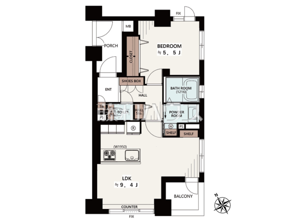 間取図 【Rossetエコダ 】 間取図 【Rossetエコダ 】