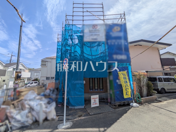 ≪現地外観≫ここに住む方を想像して、着々と建築しております！　【府中市浅間町４丁目】