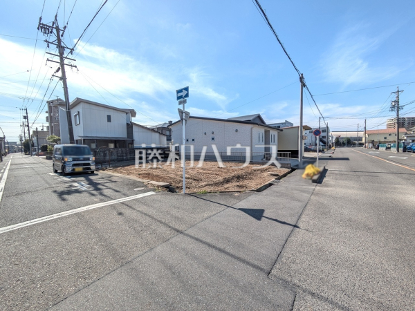 接道状況および現場風景　【春日井市鳥居松町２丁目】