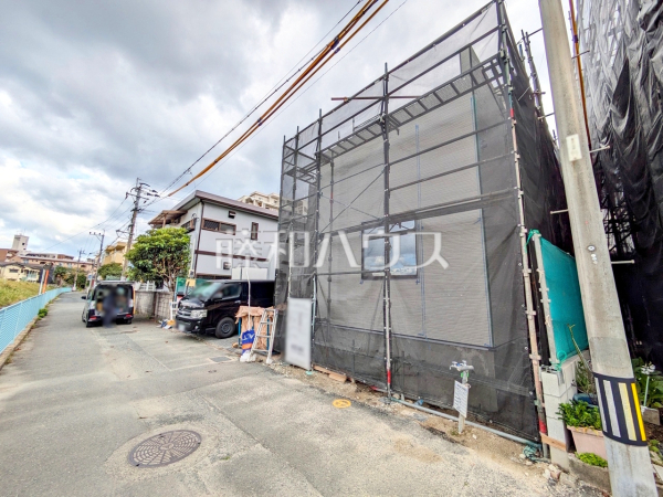 接道状況および現場風景　【福岡市南区井尻２丁目】