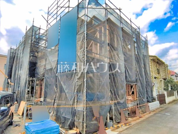 2号棟　外観　【東久留米市南沢５丁目】 建物のプレゼンをさせていただきますので、実際の完成イメージを思い描いていただくことができます。お気軽にお問合せ下さい。 