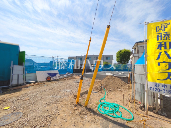 ≪2号棟　外観≫建物のプレゼンをさせていただきますので、実際の完成イメージを思い描いていただくことができます。お気軽にお問合せ下さい。【府中市住吉町１丁目】