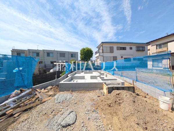 ≪2号棟　外観≫全居室南向きで明るく、冬場でも太陽の日差しで室内ぽかぽかです！　【府中市住吉町１丁目】