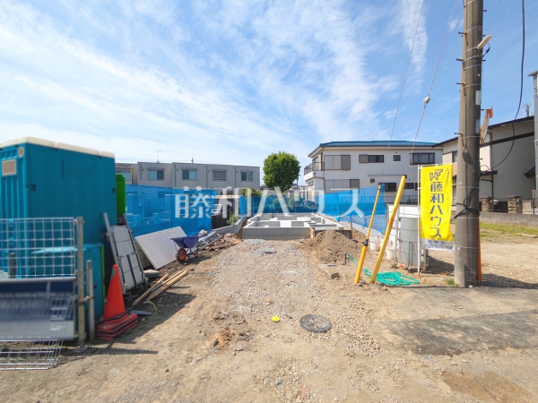 ≪2号棟　外観≫大きなソファーを置いても圧迫感がない約18.19帖の広々LDKプラン！【府中市住吉町１丁目