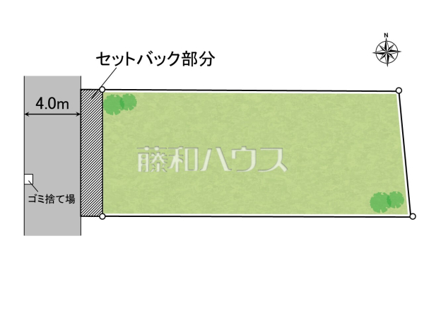 全体区画図　【新座市栗原６丁目】