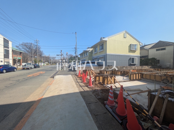 接道状況および現場風景　【日野市日野本町４丁目】